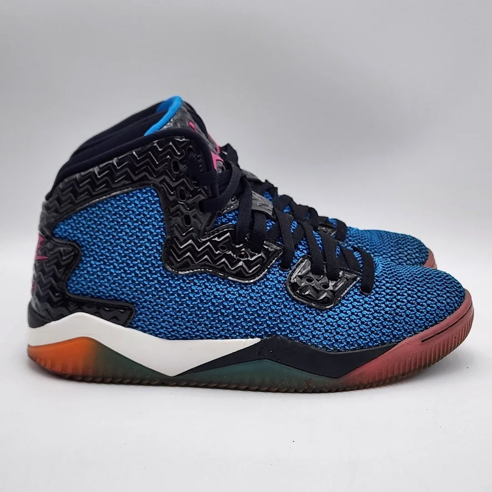 Nike Men's Air Jordan Spike Forty 819952-029 Blue Black Basketball Shoes 10 READ